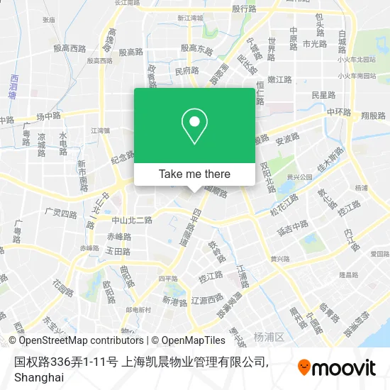 国权路336弄1-11号 上海凯晨物业管理有限公司 map