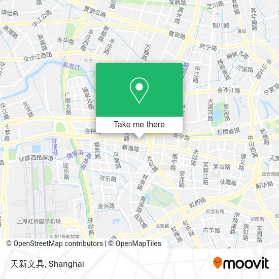 天新文具 map