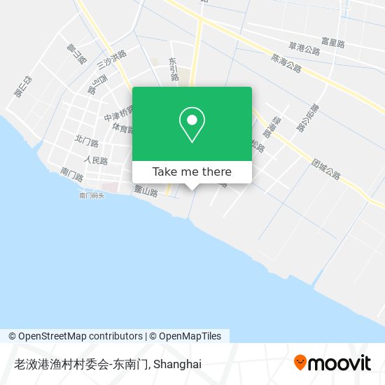 老滧港渔村村委会-东南门 map