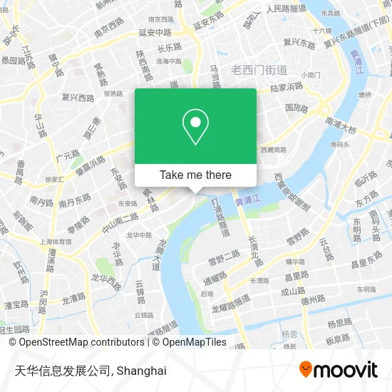 天华信息发展公司 map