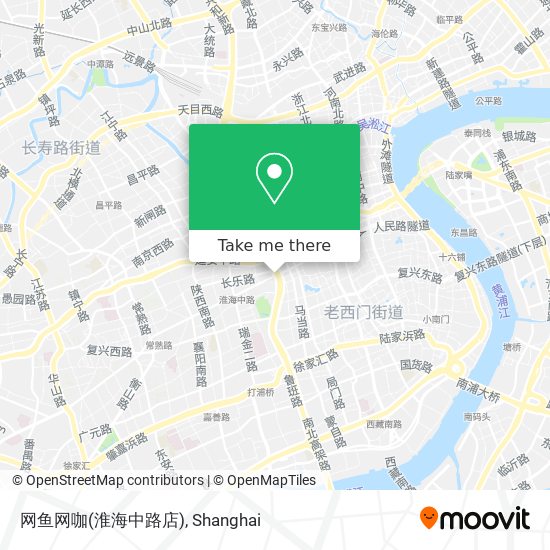 网鱼网咖(淮海中路店) map