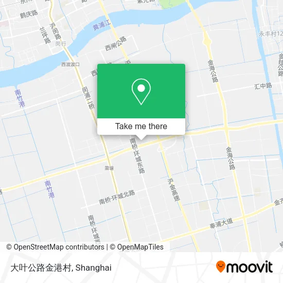 大叶公路金港村 map