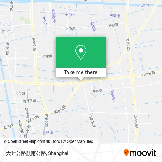 大叶公路航南公路 map