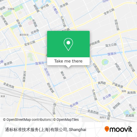 通标标准技术服务(上海)有限公司 map