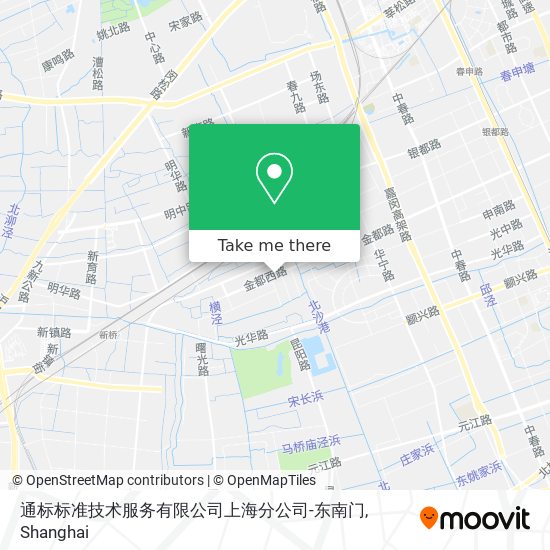 通标标准技术服务有限公司上海分公司-东南门 map