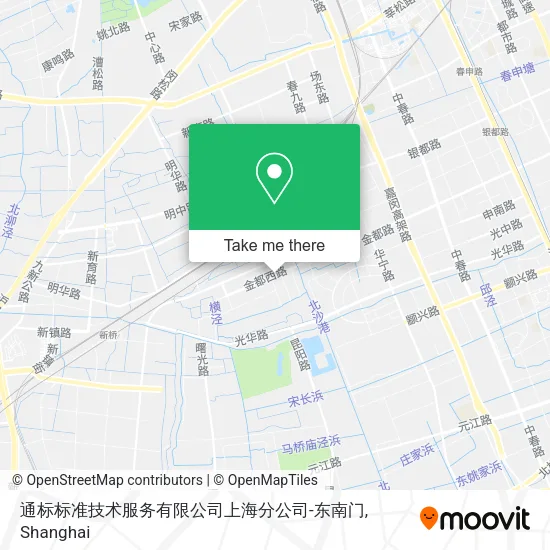 通标标准技术服务有限公司上海分公司-东南门 map