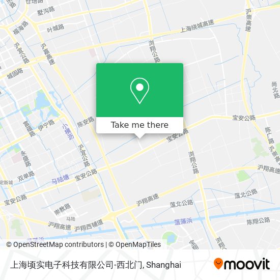 上海顷实电子科技有限公司-西北门 map