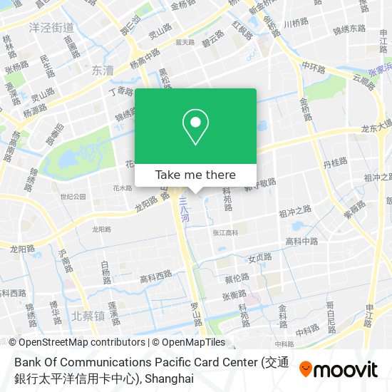 Bank Of Communications Pacific Card Center (交通銀行太平洋信用卡中心) map