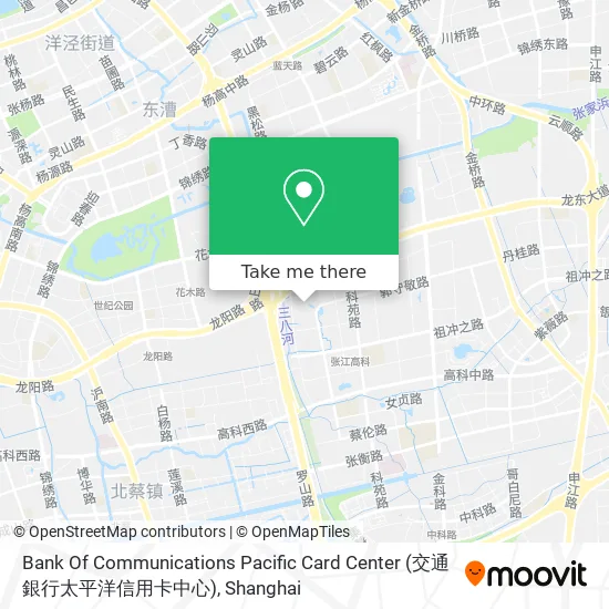 Bank Of Communications Pacific Card Center (交通銀行太平洋信用卡中心) map