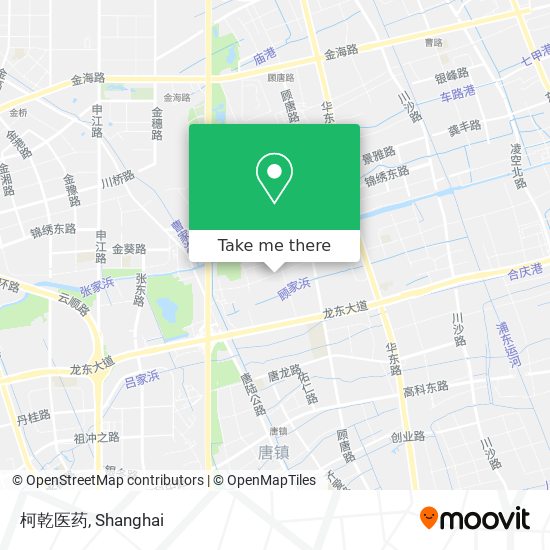 柯乾医药 map