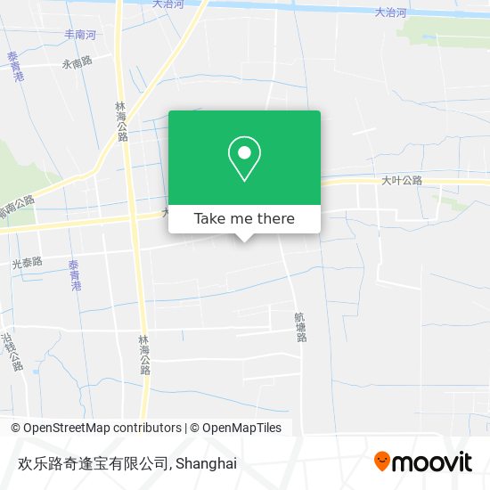 欢乐路奇逢宝有限公司 map