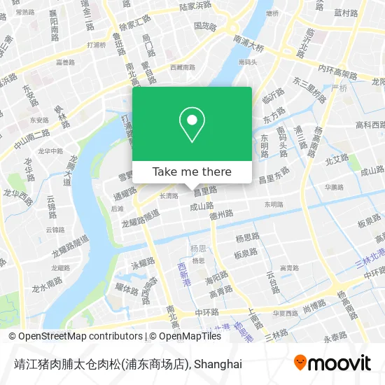 靖江猪肉脯太仓肉松(浦东商场店) map