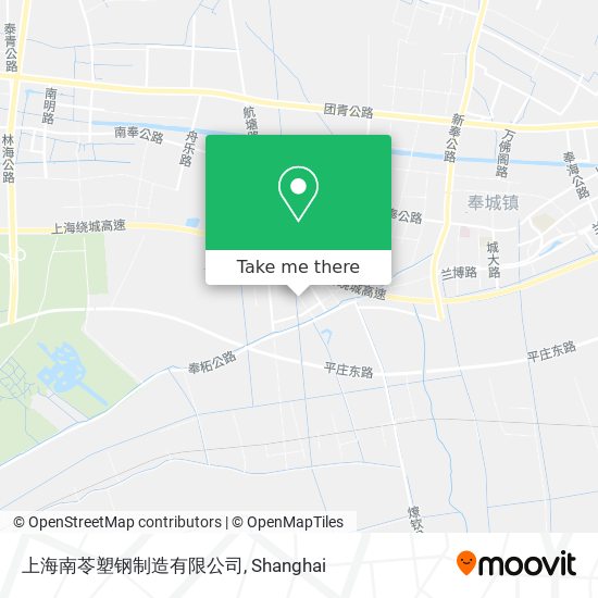 上海南苓塑钢制造有限公司 map