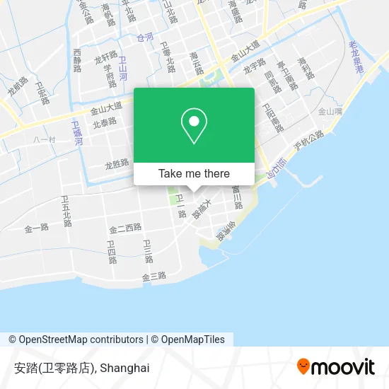 安踏(卫零路店) map