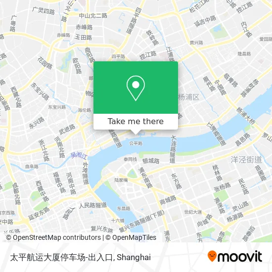 太平航运大厦停车场-出入口 map