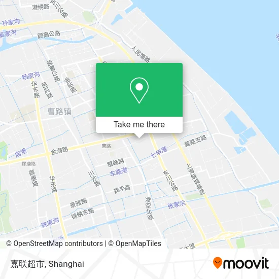 嘉联超市 map