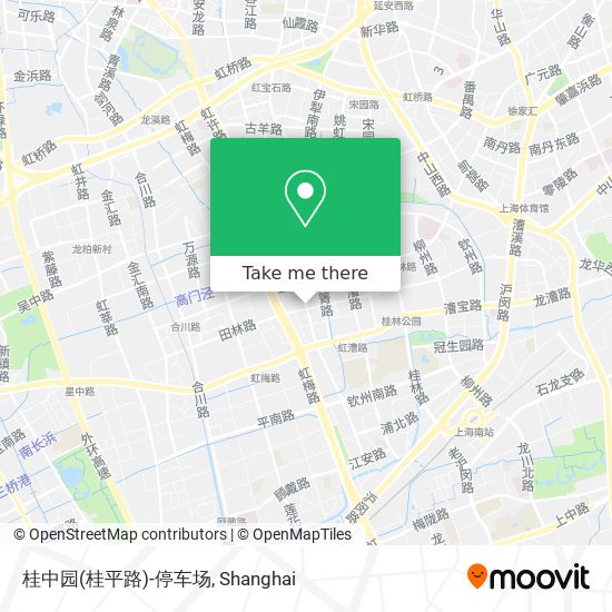 桂中园(桂平路)-停车场 map