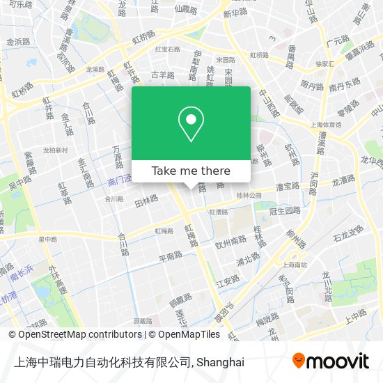 上海中瑞电力自动化科技有限公司 map