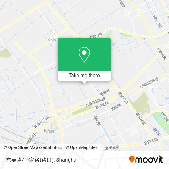东吴路/恒定路(路口) map