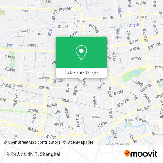 乐购天地-北门 map