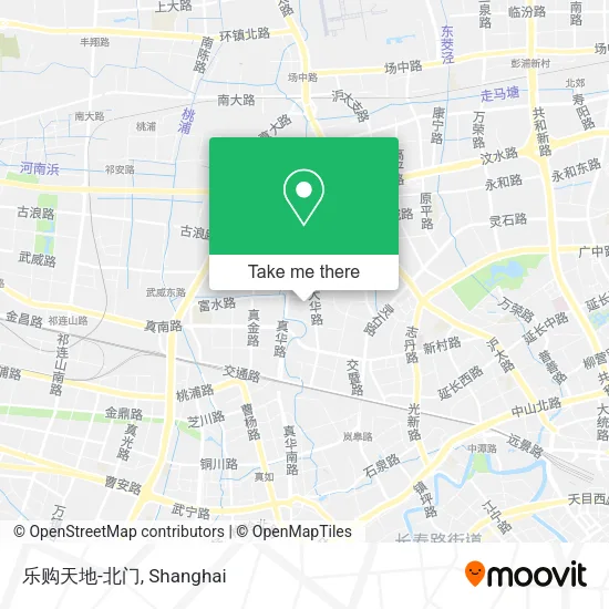乐购天地-北门 map