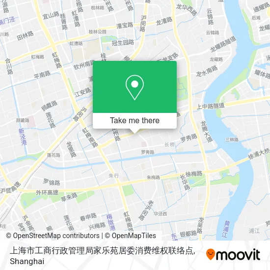 上海市工商行政管理局家乐苑居委消费维权联络点 map