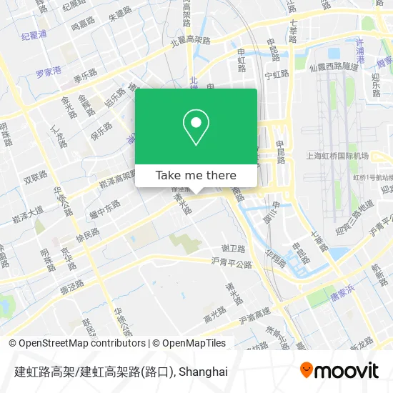 建虹路高架/建虹高架路(路口) map