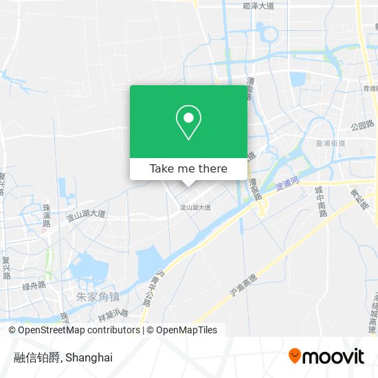 融信铂爵 map