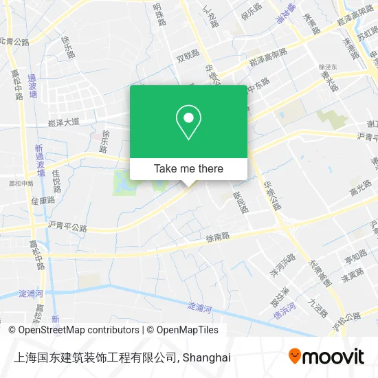 上海国东建筑装饰工程有限公司 map