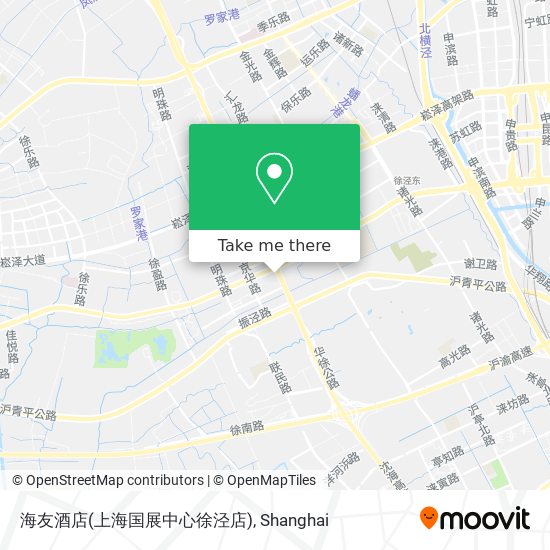 海友酒店(上海国展中心徐泾店) map