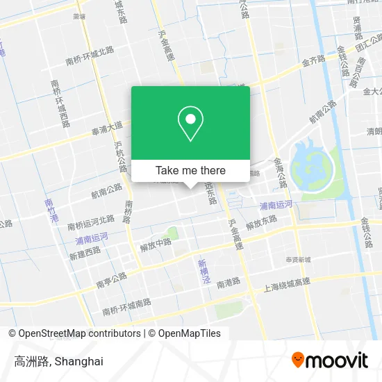 高洲路 map