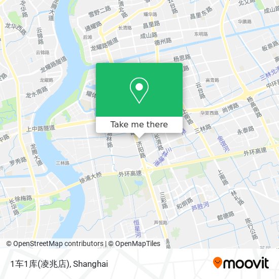 1车1库(凌兆店) map