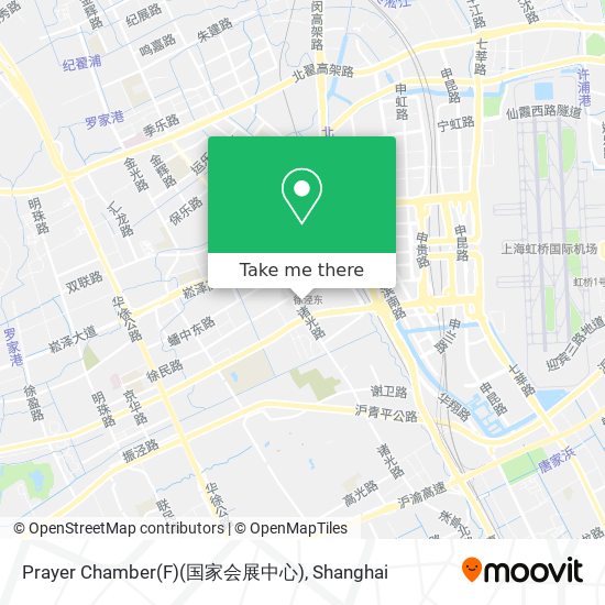 Prayer Chamber(F)(国家会展中心) map