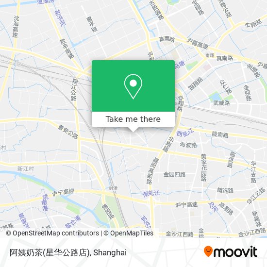 阿姨奶茶(星华公路店) map