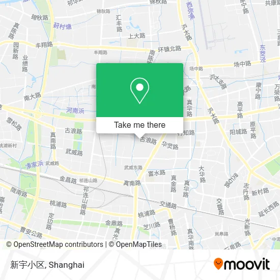 新宇小区 map