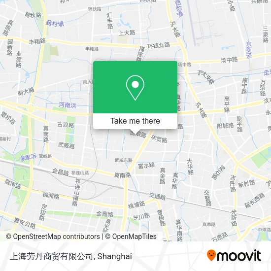 上海劳丹商贸有限公司 map