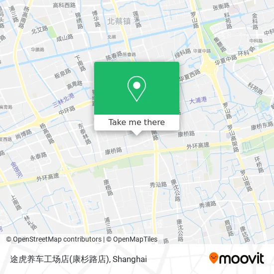 途虎养车工场店(康杉路店) map