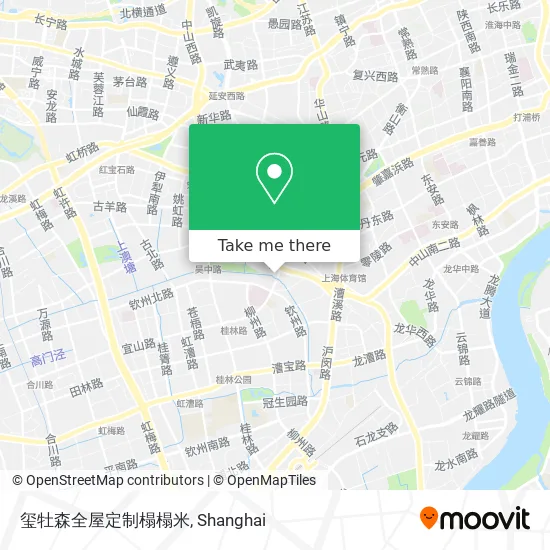 玺牡森全屋定制榻榻米 map