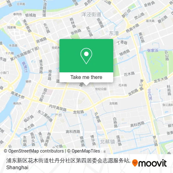 浦东新区花木街道牡丹分社区第四居委会志愿服务站 map