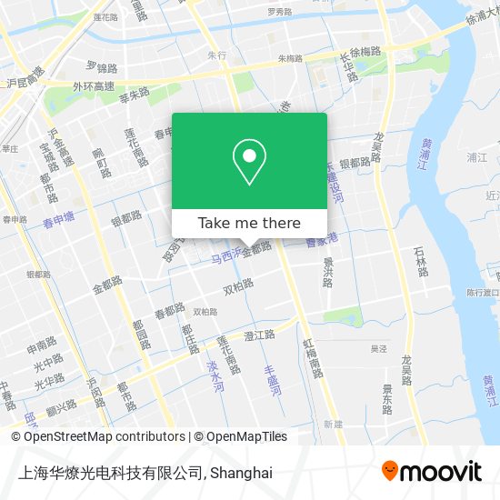 上海华燎光电科技有限公司 map