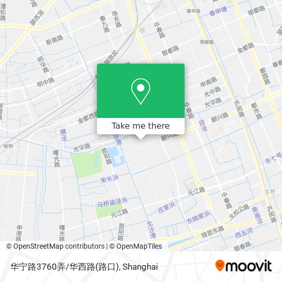 华宁路3760弄/华西路(路口) map