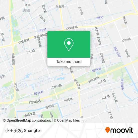 小王美发 map
