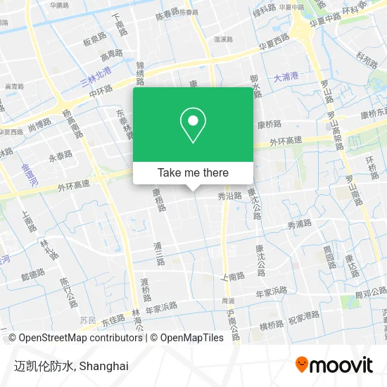 迈凯伦防水 map