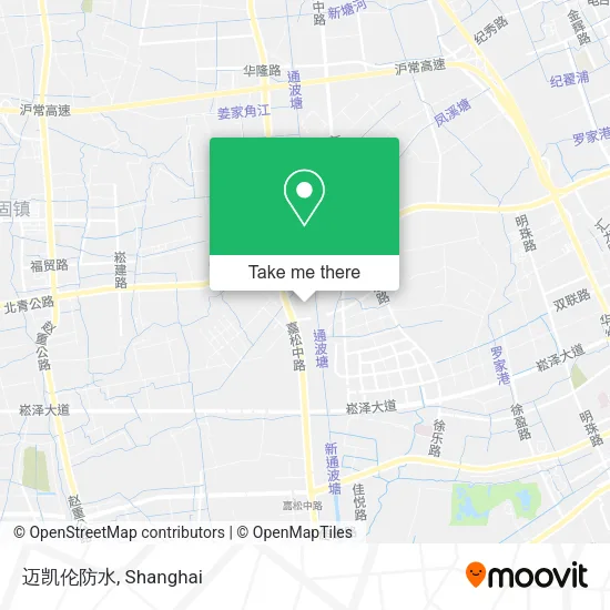 迈凯伦防水 map