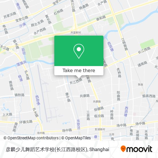 彦麟少儿舞蹈艺术学校(长江西路校区) map