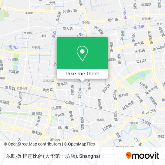 乐凯撒·榴莲比萨(大华第一坊店) map