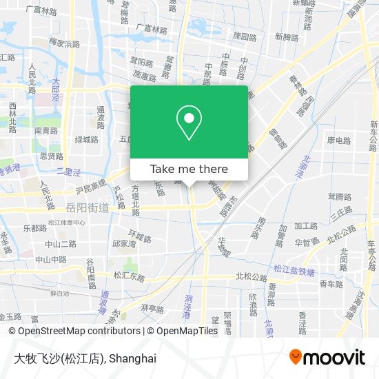 大牧飞沙(松江店) map