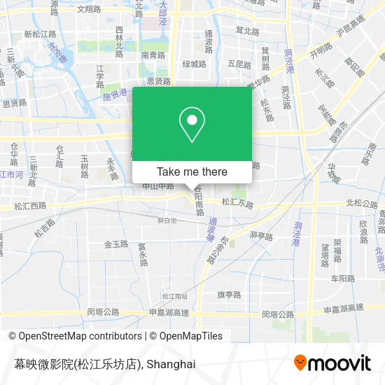 幕映微影院(松江乐坊店) map