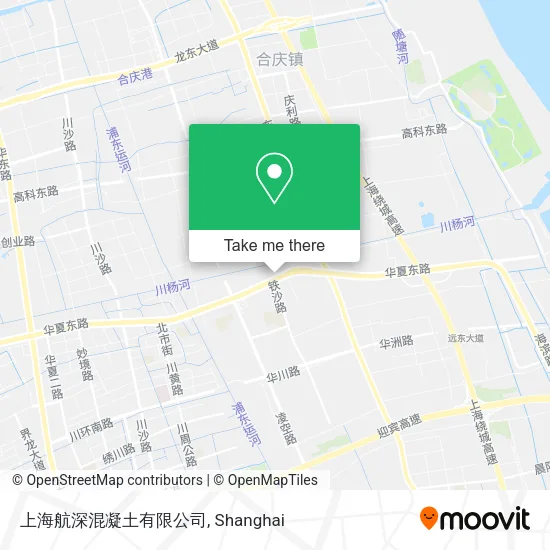 上海航深混凝土有限公司 map