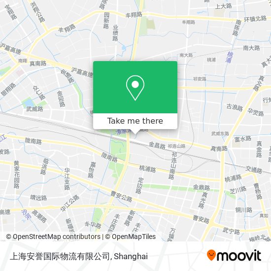 上海安誉国际物流有限公司 map